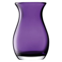 LSA International Flower Colour Posy Vase Violet